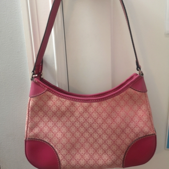 Liz Claiborne Pink Purse & Clutch - Picture 1 of 8